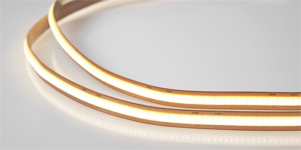 PTN-B-COB-SMC-480-10-NW4000-24V (ПЕРВЫЙ СВЕТ, 24 В, 10 Вт/м, COB, 480 LED, 4000 K, дневной, CRI 90, 3 года, 5 метров), Светодиодная лента одноцветная PTN-B-COB-SMC-480-10-NW4000-24V