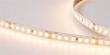 PTN-B-S-168-16-WW3000-24V-R2 (ПЕРВЫЙ СВЕТ, 24 В, 16 Вт/м, SMD2835, 168 LED, 3000 K, теплый, CRI 80, 3 года, 5 метров), Светодиодная лента однорядная PTN-B-S-168-16-WW3000-24V-R2