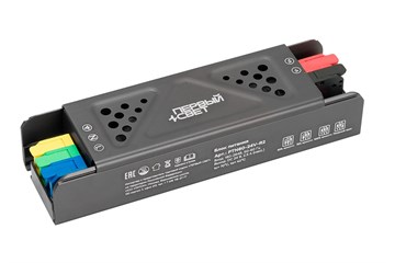 PTN100-24V-R2 (ПЕРВЫЙ СВЕТ, 24 В, 100 Вт, Станд. перф. Металлический корпус, зажимные клеммы, регулировка яркости, плавный пуск, 20, 3 года) Блок питания PTN100-24V-R2
