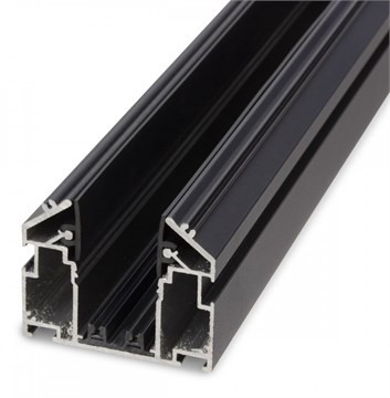 Магнитный шинопровод 2м под натяжной потолок WELLINGTON 220V 2000 черный 10082