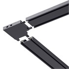 Коннектор L образный к шинопроводу магнитному Thin Чёрный SI020505