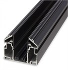 Магнитный шинопровод 2м под натяжной потолок WELLINGTON 220V 2000 черный 10082