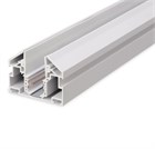 Трековый шинопровод для натяжных потолков 2в1 2M 48V  БЕЛЫЙ VS-CX-02WH